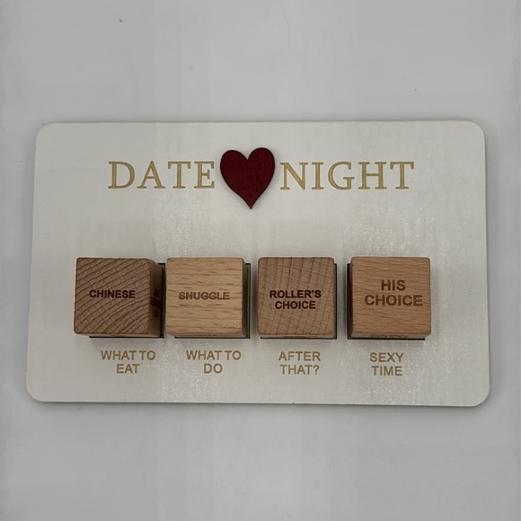 Date Night Wooden Dice Game – Fun & Flirty Ideas for Couples - Picture 5 of 5